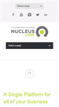 Mobile Screenshot of nucleuslogic.com